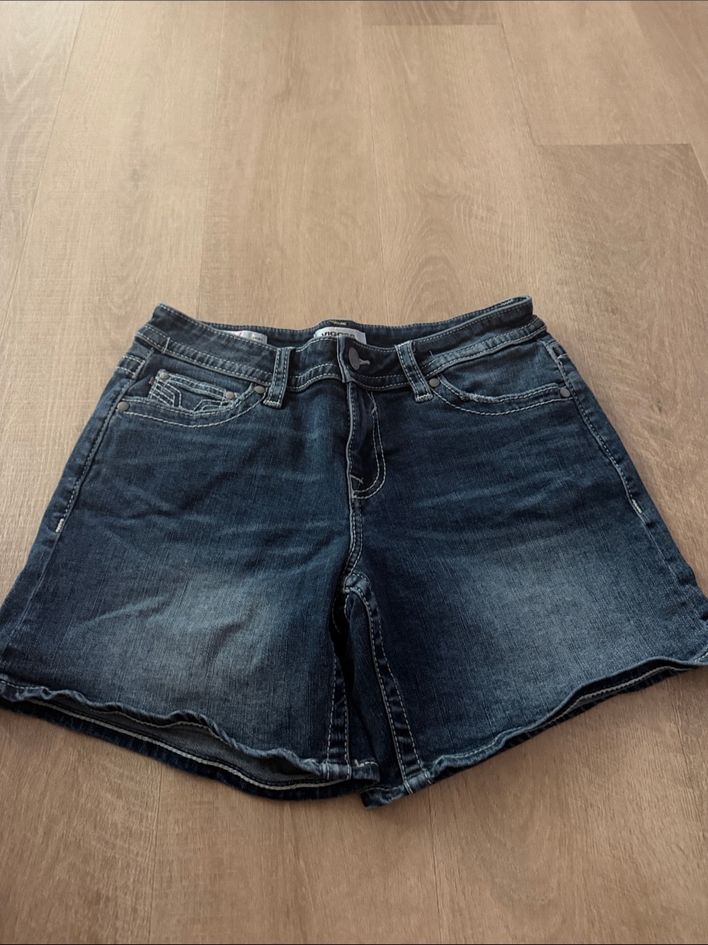 Vigoss Dark Blue Denim Women's Shorts